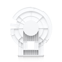 Ubiquiti UACC-AP-AM Wall Mount Bracket - U6 Pro & AC Pro Compatible Ubiquiti UACC-AP-AM Wall Mount Bracket - U6 Pro & AC Pro Compatible